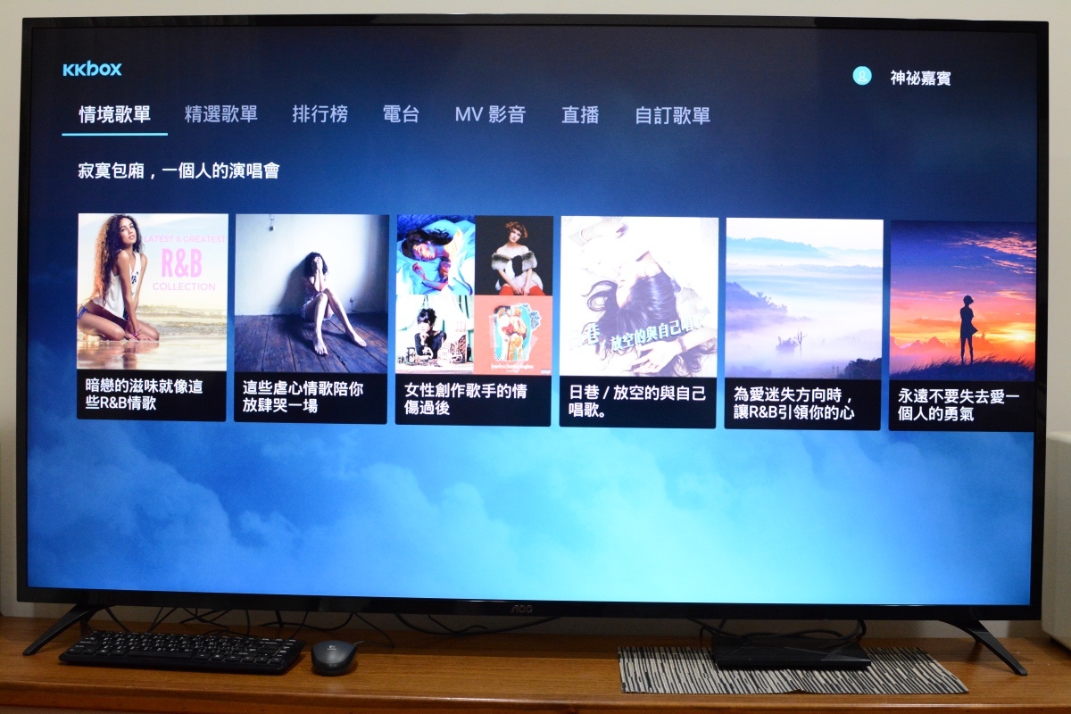 [智能家電]美國AOC 65吋4K UHD超薄智慧電視 （6